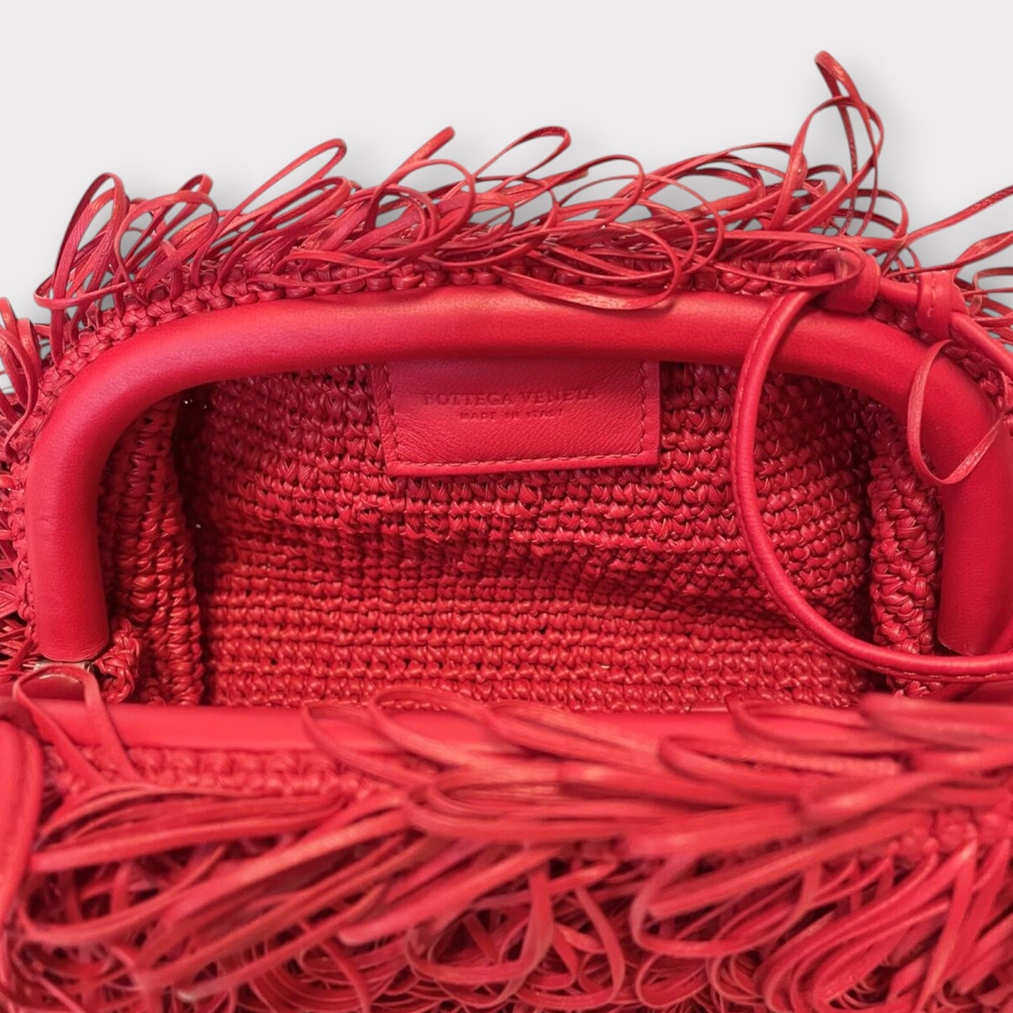 Bottega Veneta The Sponge Lambskin Shoulder Bag