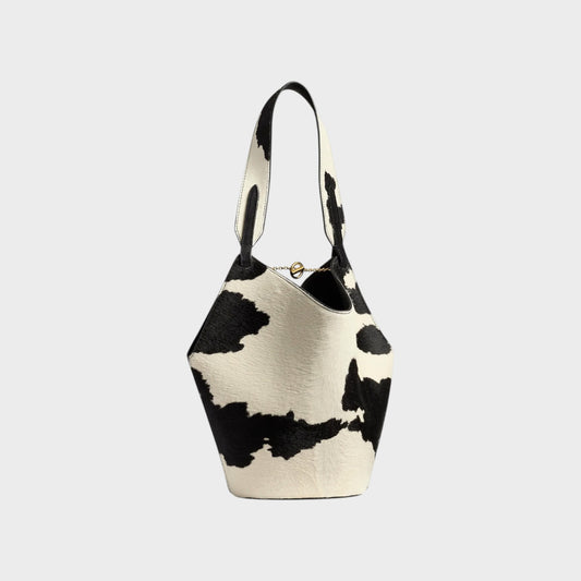 Khaite Bag Lotus Mini Calf Hair Tote Bag