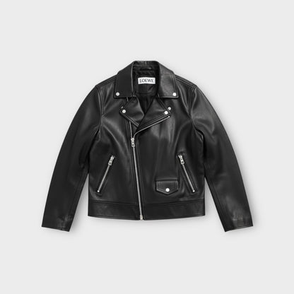 Loewe Nappa Leather Biker Jacket