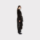 Balenciaga Fur Wrapped Long Coat