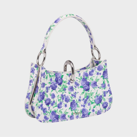 Rabanne Flower Print Handbag