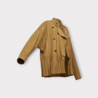 Loewe Crinkle Suede Jacket