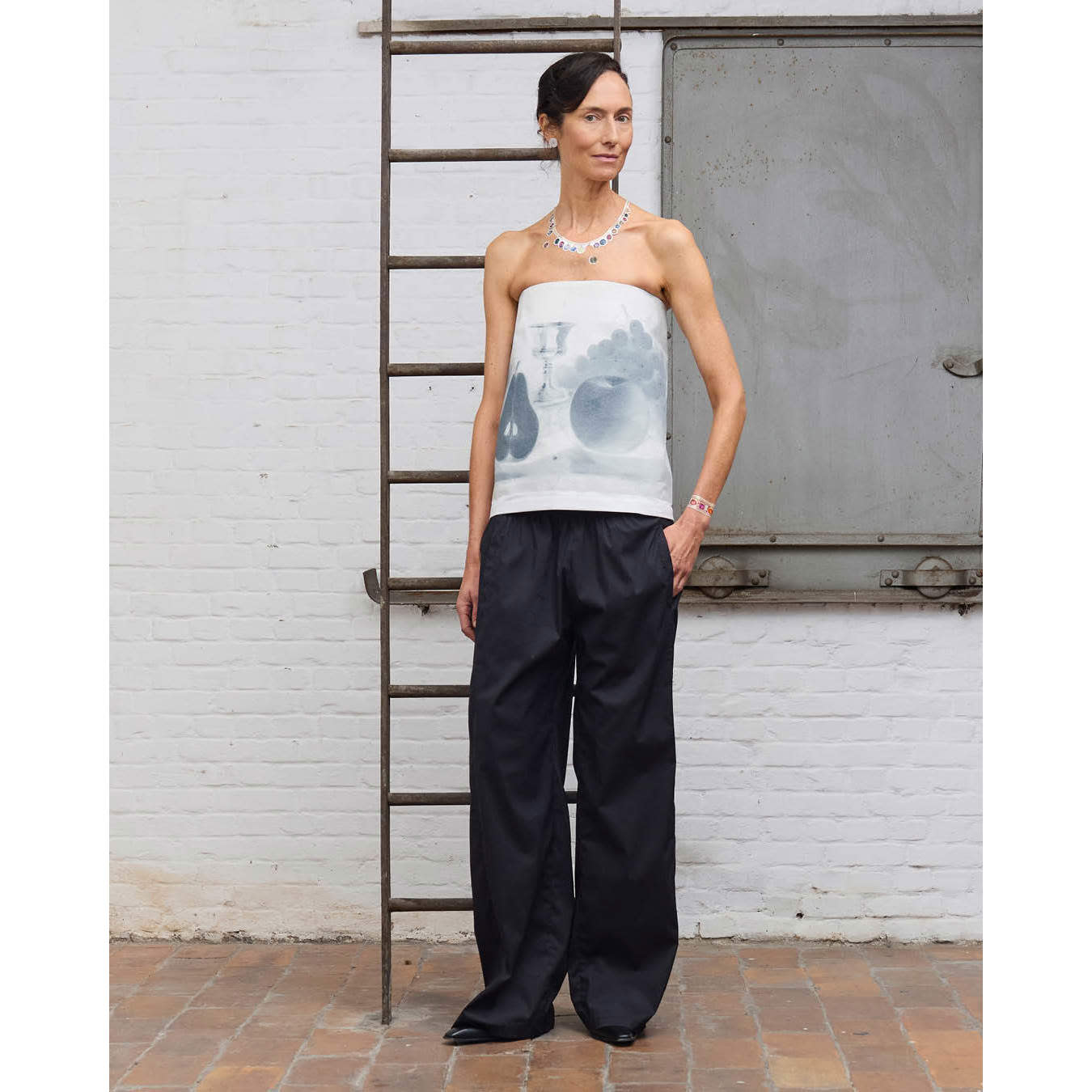 Julie Kegels Still Life Printed Top
