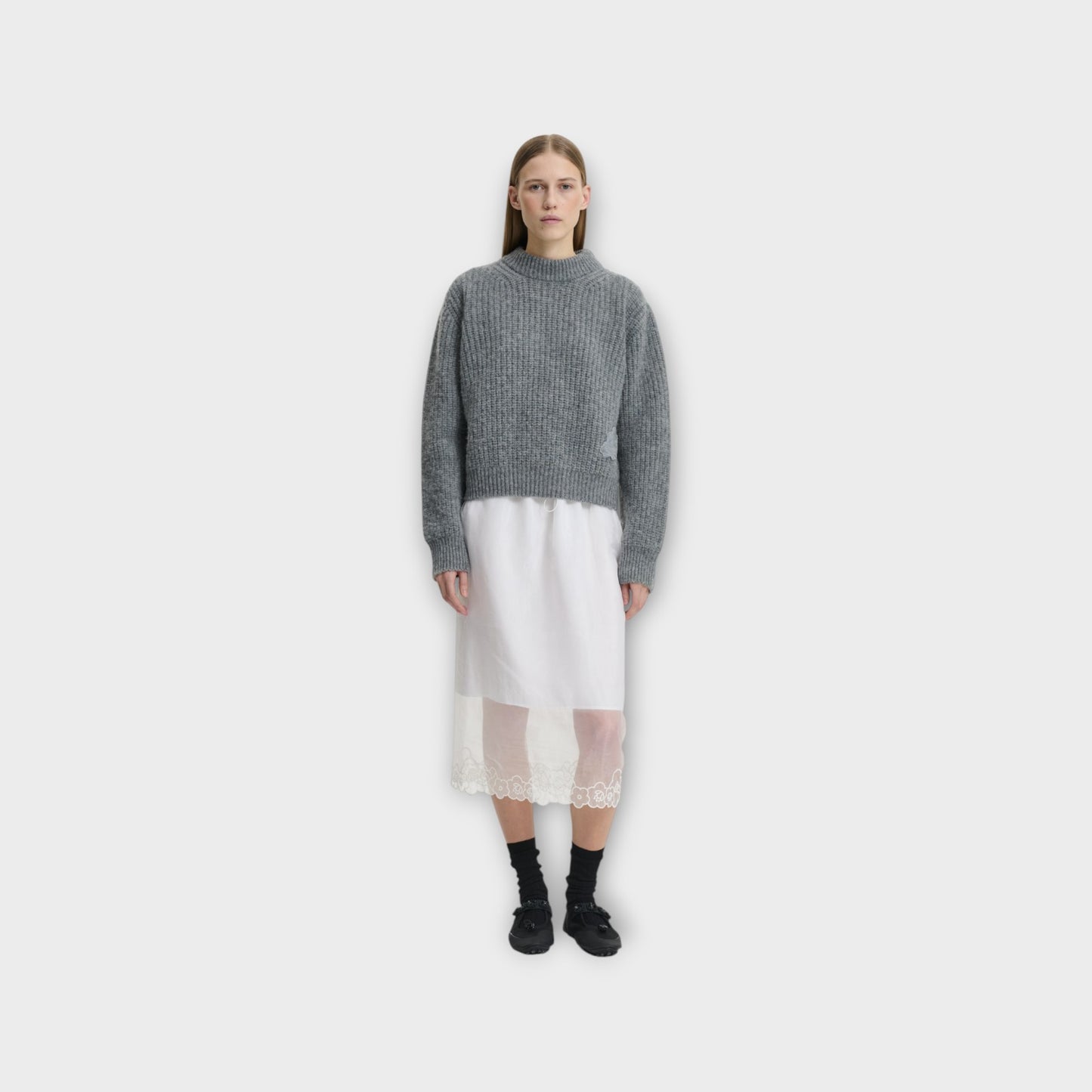 Cecilie Bahnsen Bega Wool Knit Pullover