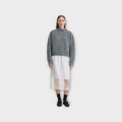 Cecilie Bahnsen Bega Wool Knit Pullover