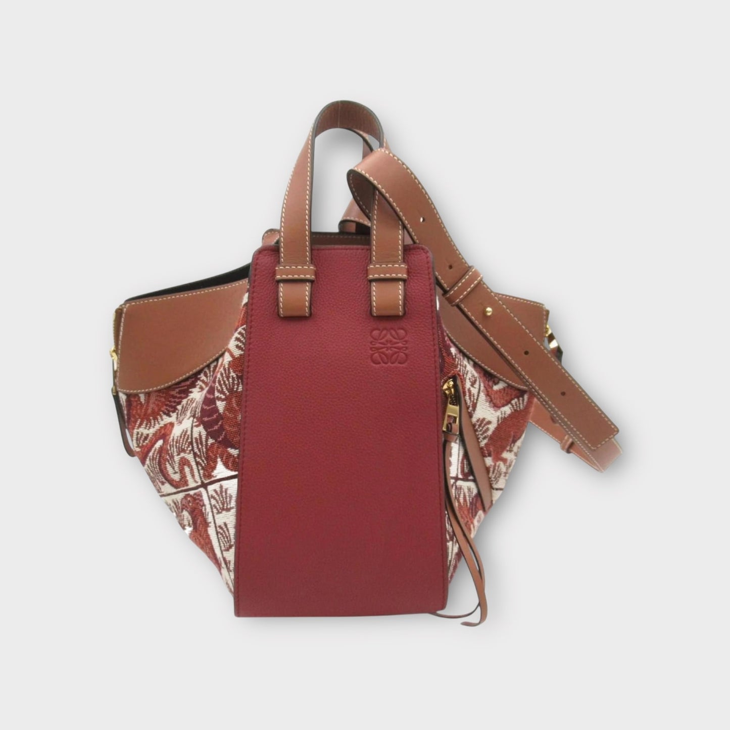 Loewe Jacquard Small Hammock Bag