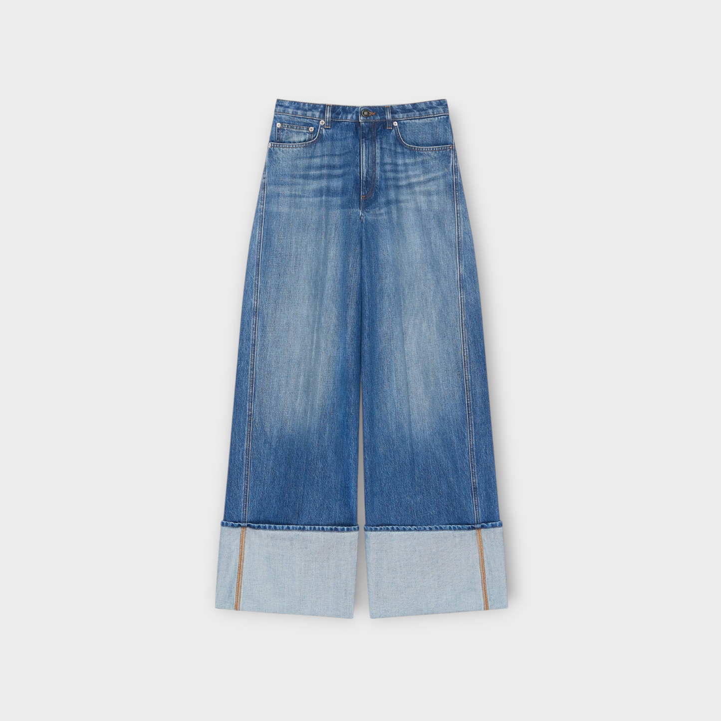 Givenchy Turn Up Denim Pants