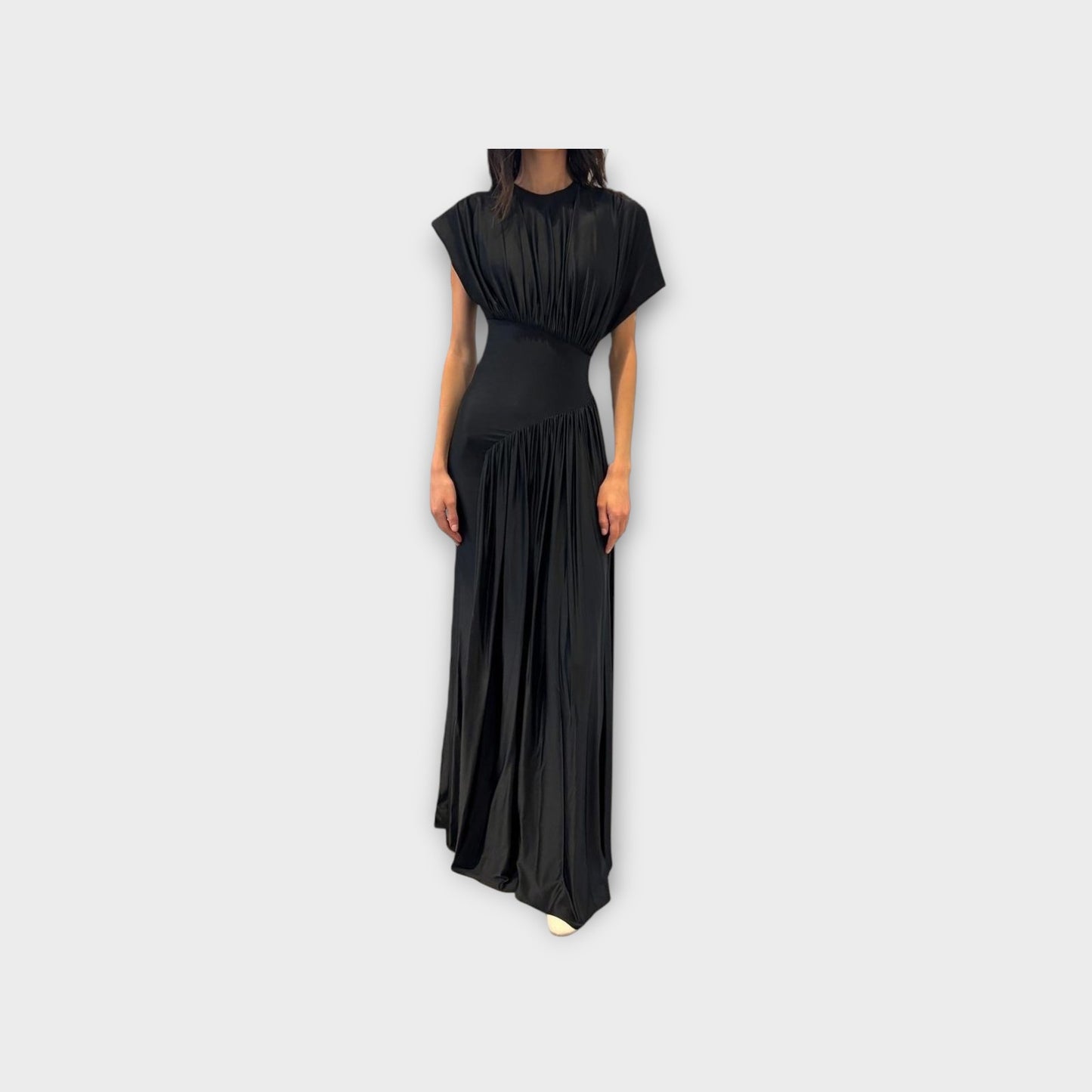 Rabanne Ruched Long Dress