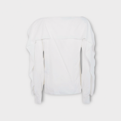 Lanvin Ruffles Blouse Top