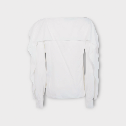Lanvin Ruffles Blouse Top