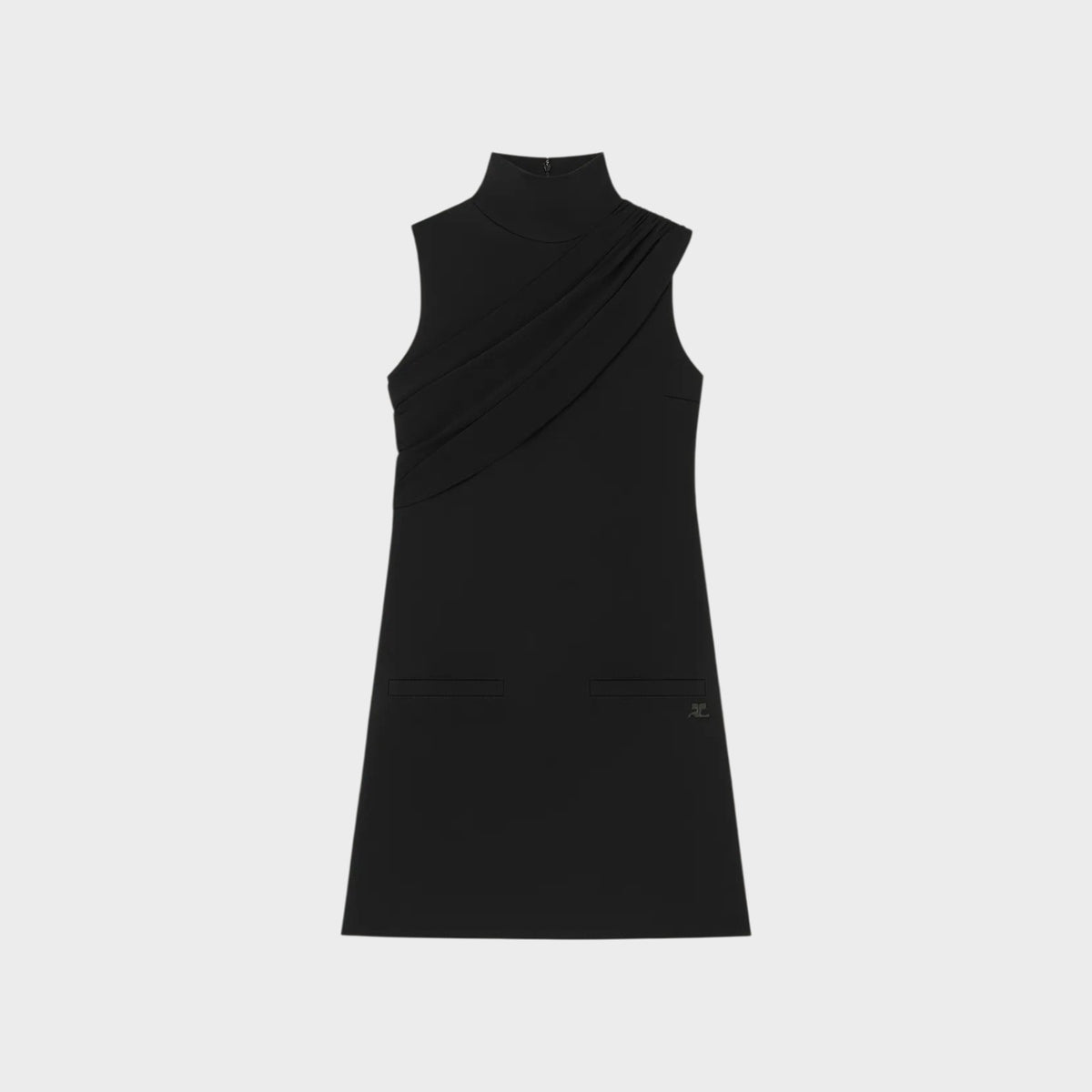 Courrèges Twist A-Line Short Dress