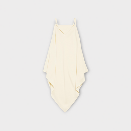 Balenciaga Silk & Wool Scarf Top