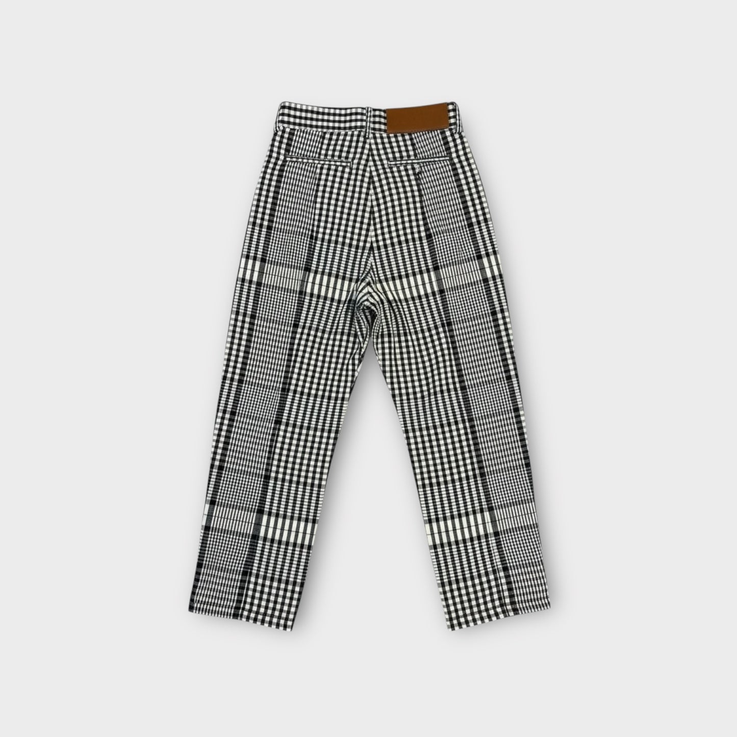 Loewe Cotton Check Carrot Pants