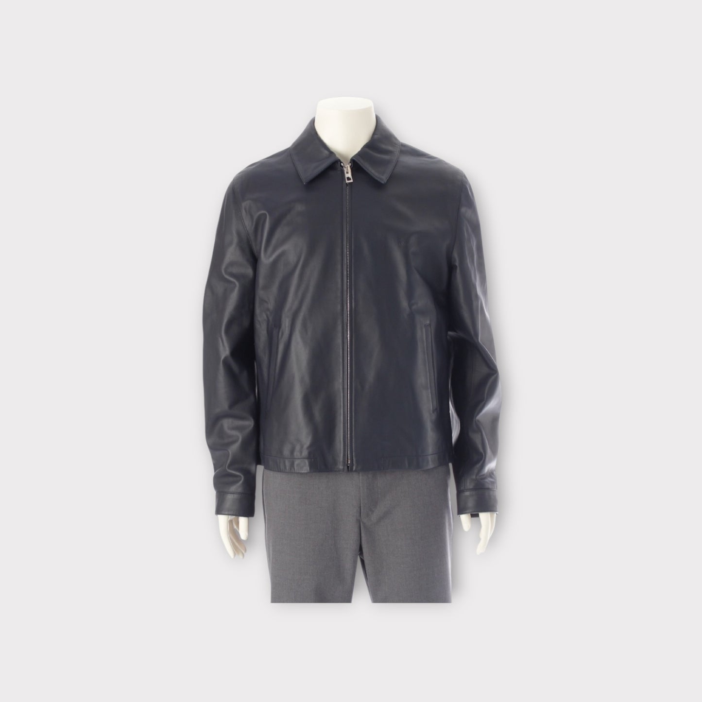 Loewe Leather Palladium Jacket