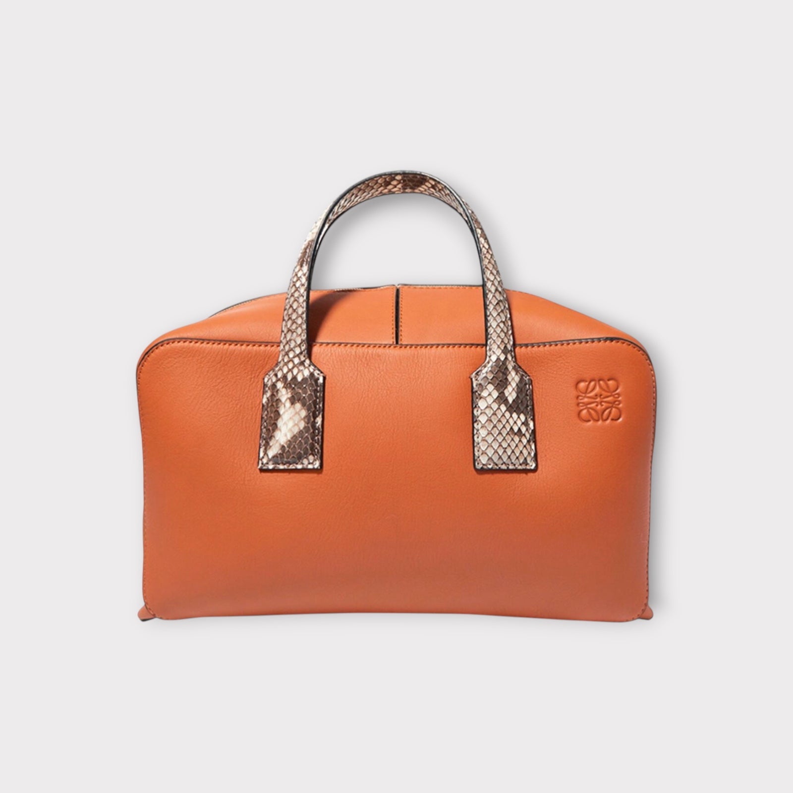 Loewe Landscape Python Bowling Bag