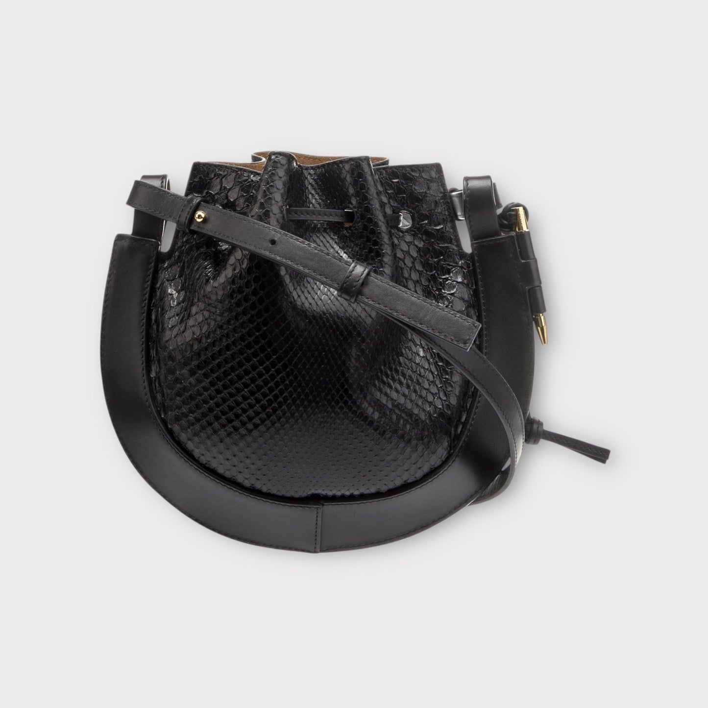Loewe Python Horseshoe Bag