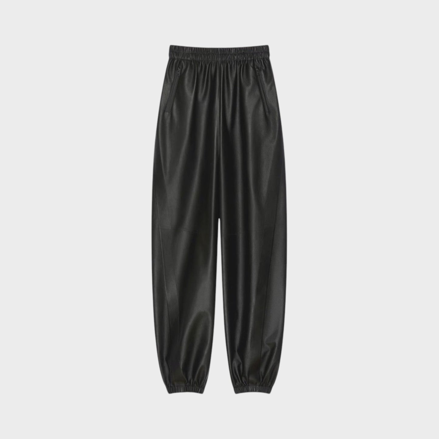 Givenchy Nappa Leather Tracksuit Pants