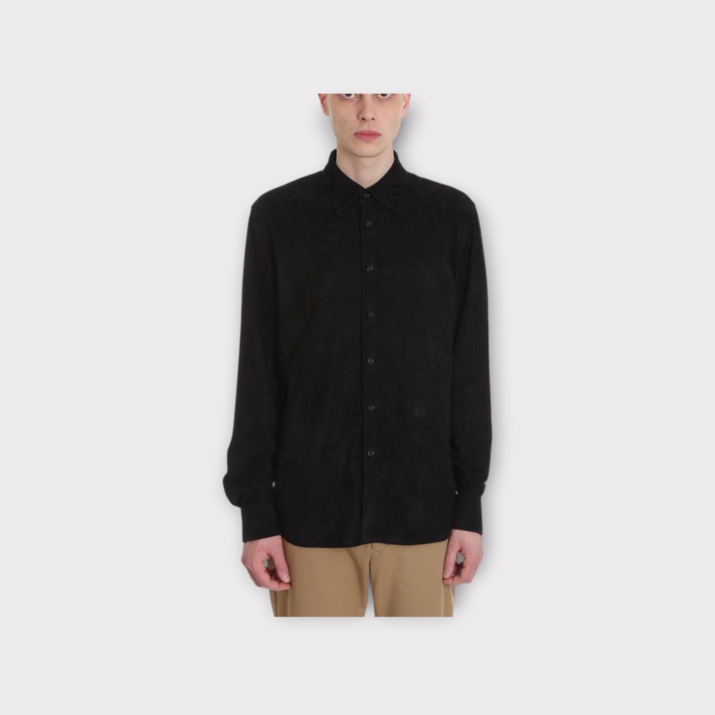 Loewe Suede Leather Shirt