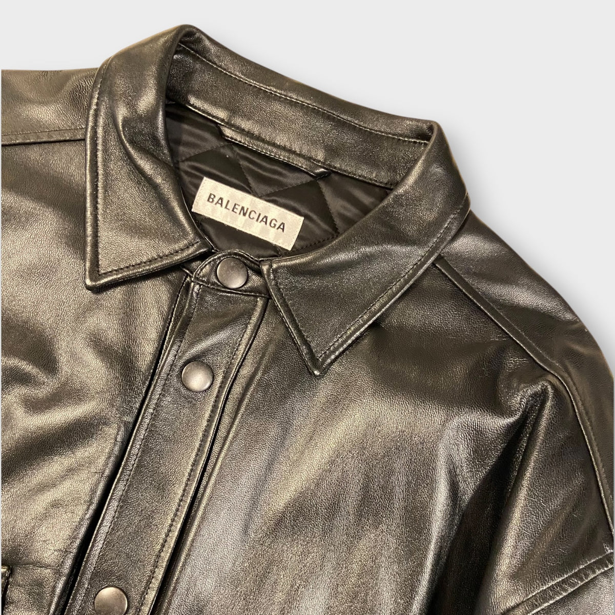 Balenciaga Soft Lambskin Shirt