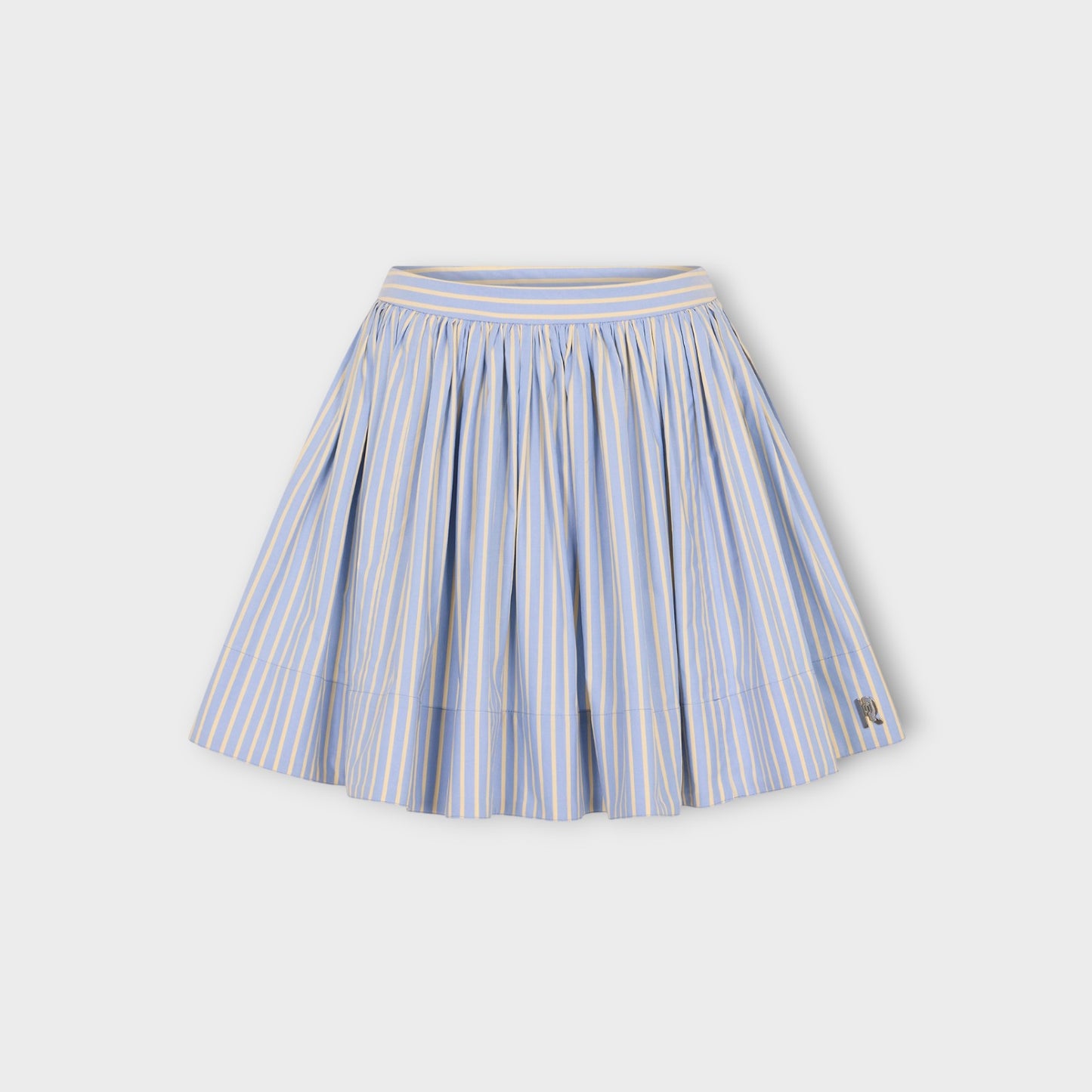 Rabanne Rayee Stripe Mini Skirt