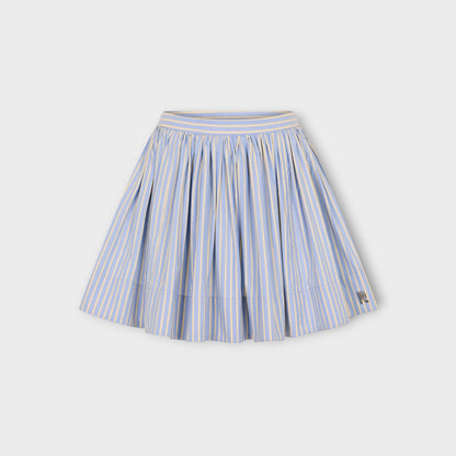 Rabanne Rayee Stripe Mini Skirt
