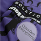 Raf Simons Tote Bag, Print, Cotton Jersey Fleece Top Handle Bag in Purple w/ Badges and Isolation Print
