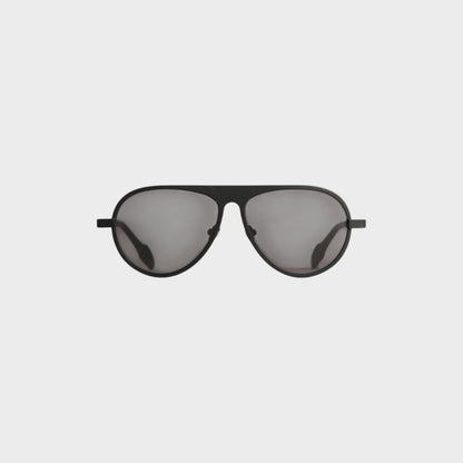JW Anderson Jwa05 Aviator Titanium Sunglasses