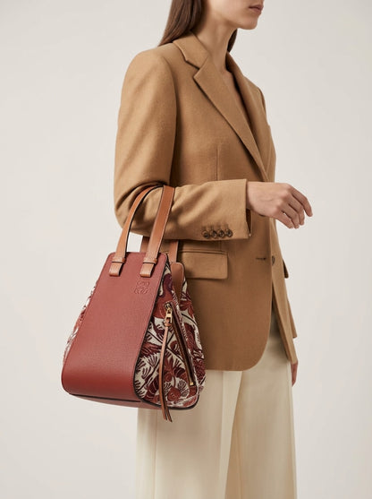 Loewe Jacquard Small Hammock Bag