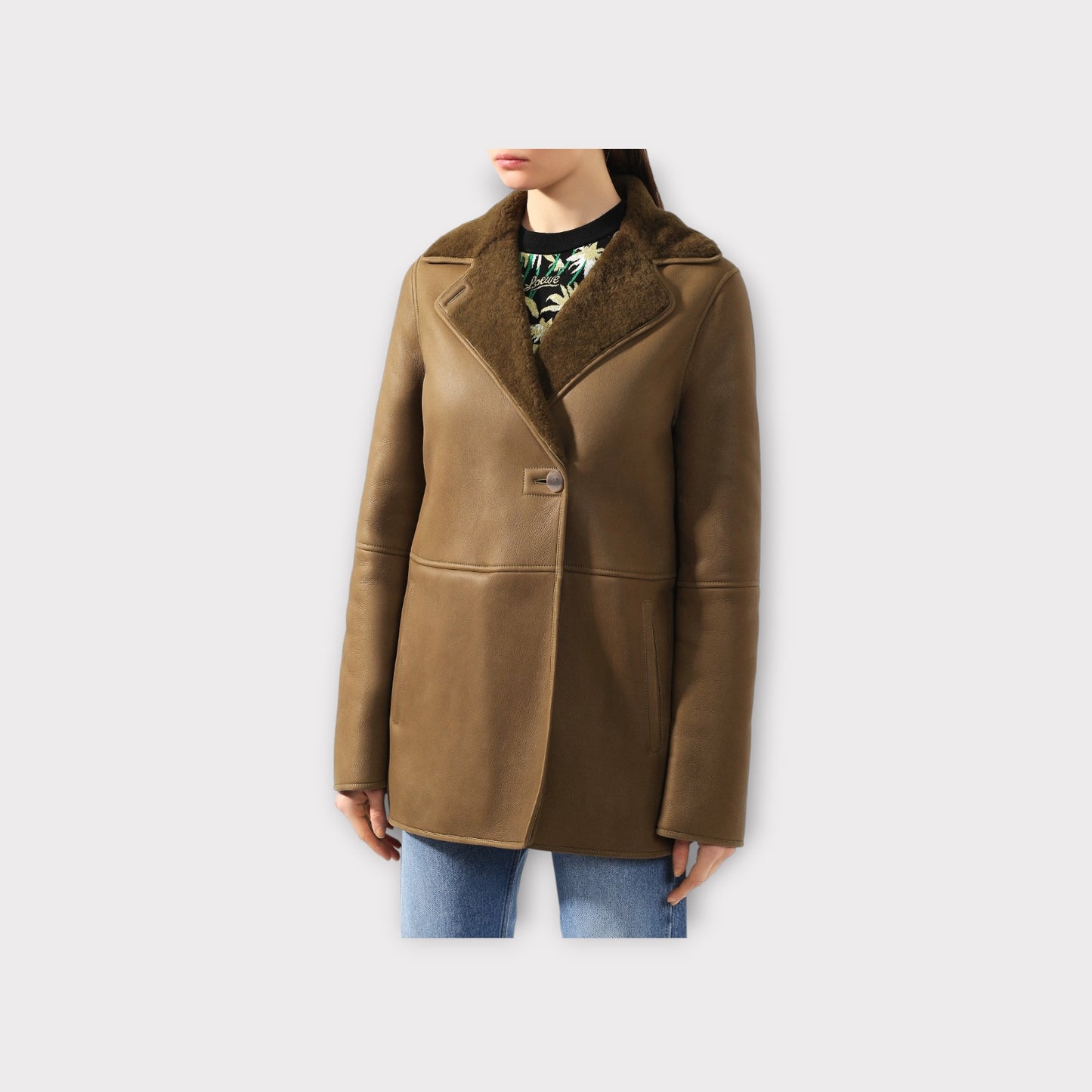 Loewe Navack Shearling Jacket
