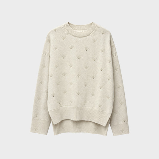 Barrie Cashmere Embroidery Sweater