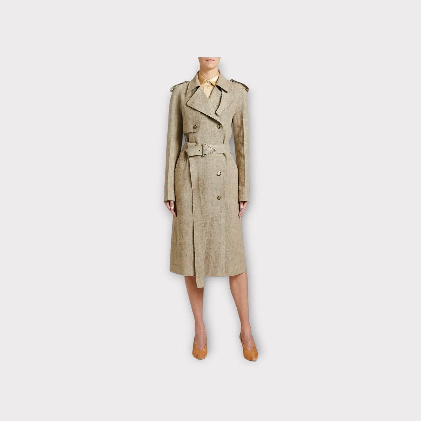 Bottega Veneta Classic Cong Trench Coat