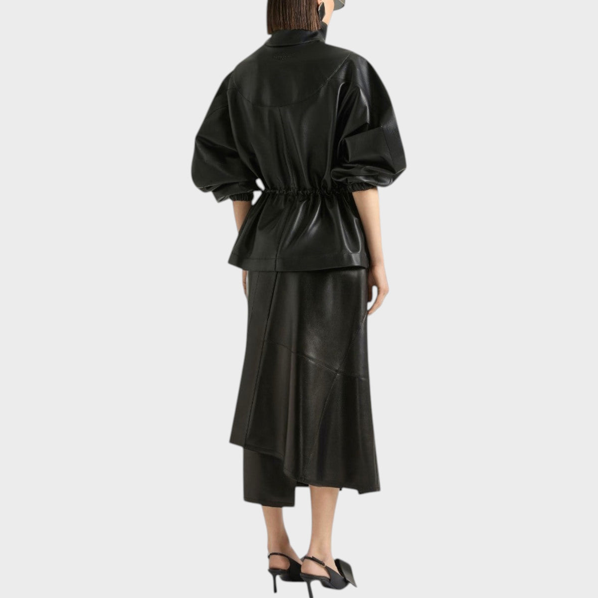 Givenchy Leather Tracksuit Jacket