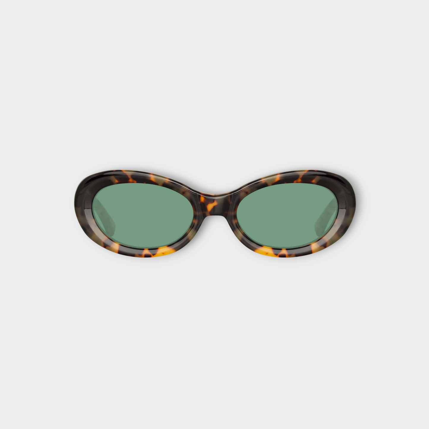 Dries Van Noten Acetate Oval Frame Sunglasses