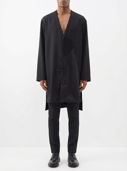 Undercover Wool Asymmetric Coat