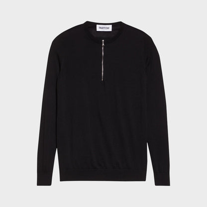 Partow Mallory Half Zip Knit