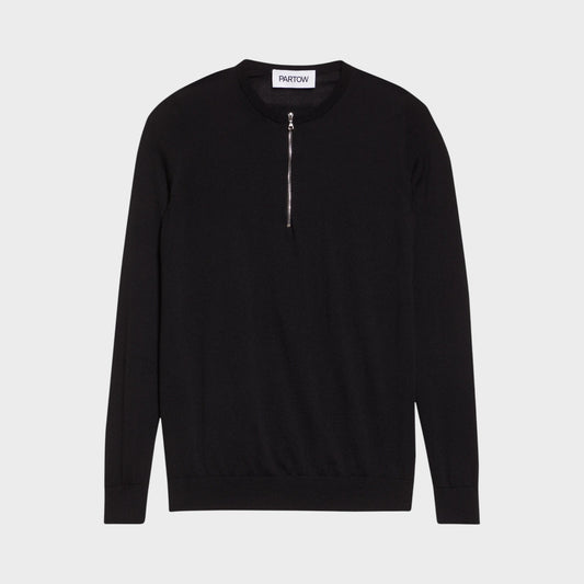 Partow Mallory Half Zip Knit