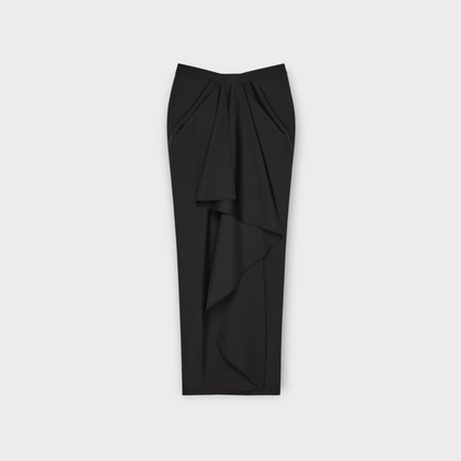 Givenchy Wool & Mohair Long Skirt
