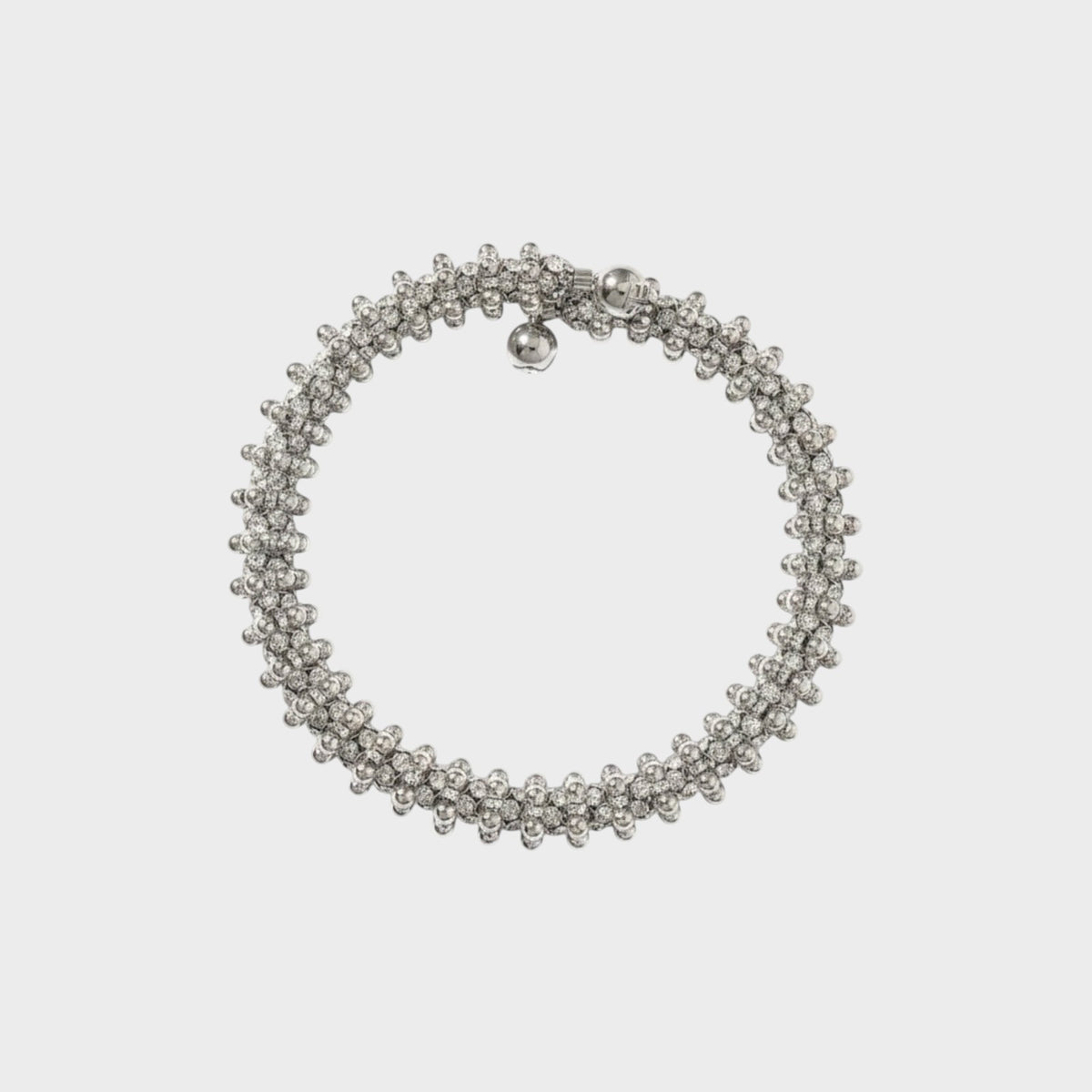 Balenciaga Brass Strass Necklace