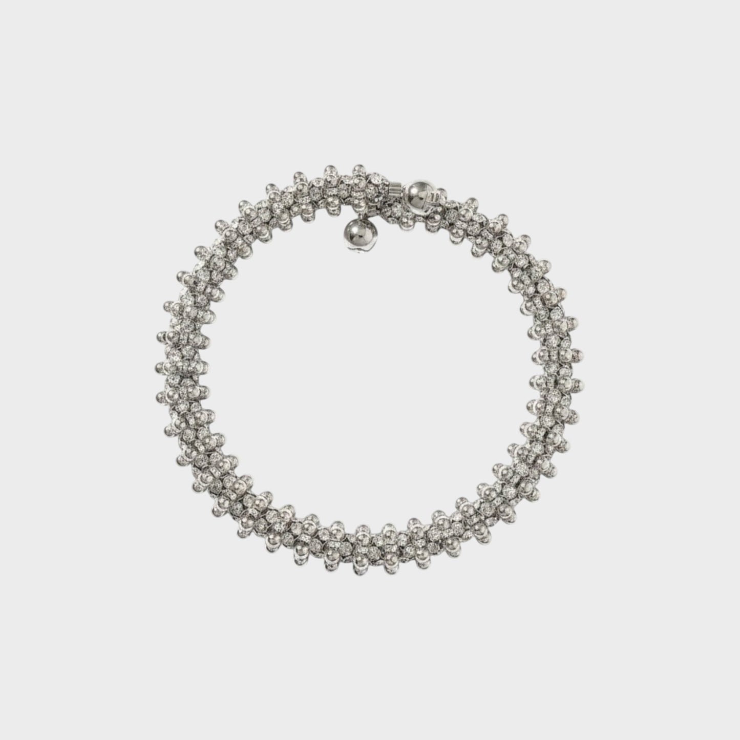 Balenciaga Brass Strass Necklace