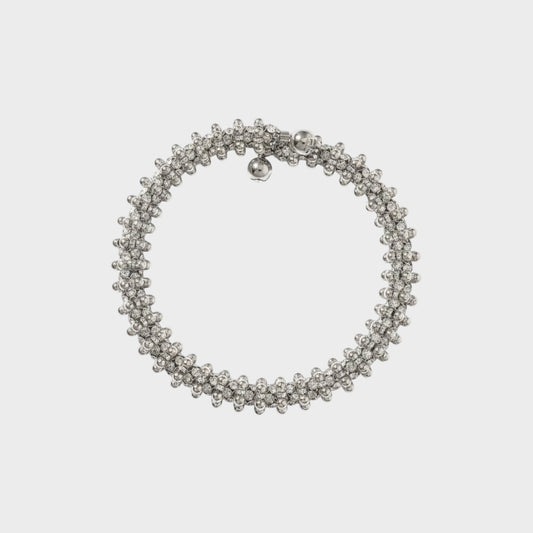 Balenciaga Brass Strass Necklace