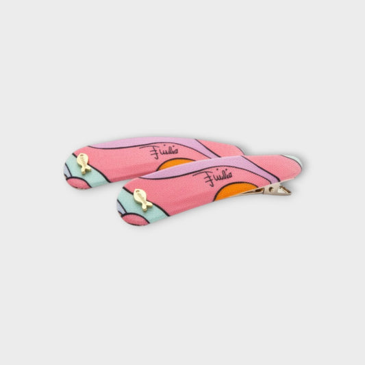 Pucci Hair Clip Set