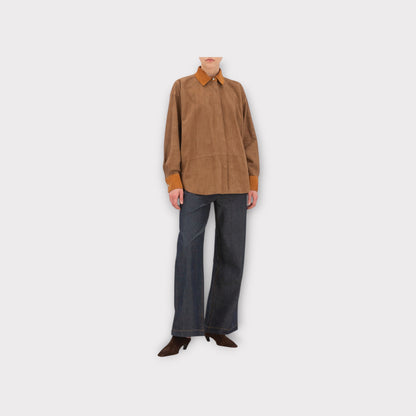 Loewe Suede Leather Shirt