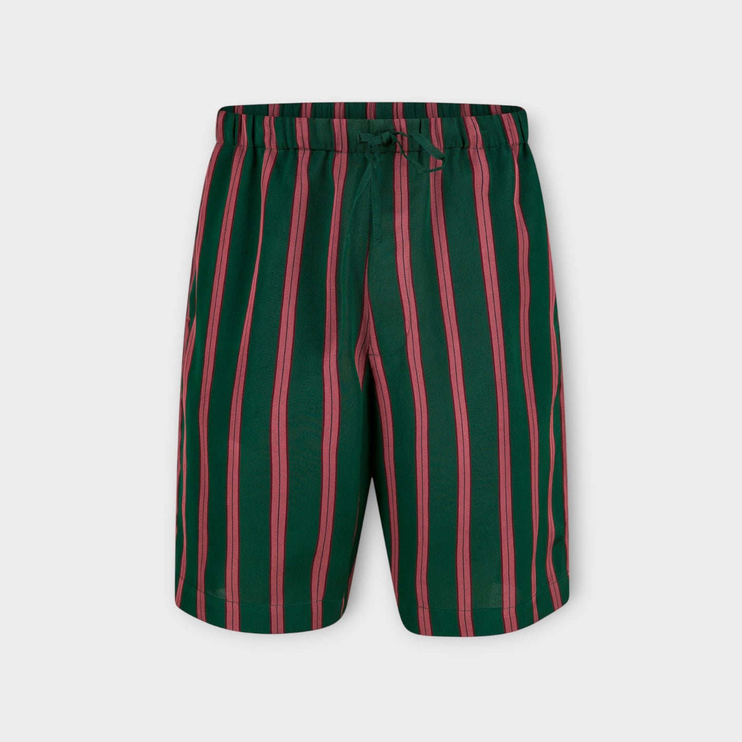 Dries Van Noten Silk Carltone Stripe Shorts