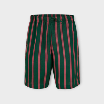 Dries Van Noten Silk Carltone Stripe Shorts