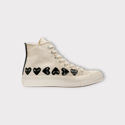 Comme des Garcons Play x Converse Chuck Taylor Hi Top Sneaker