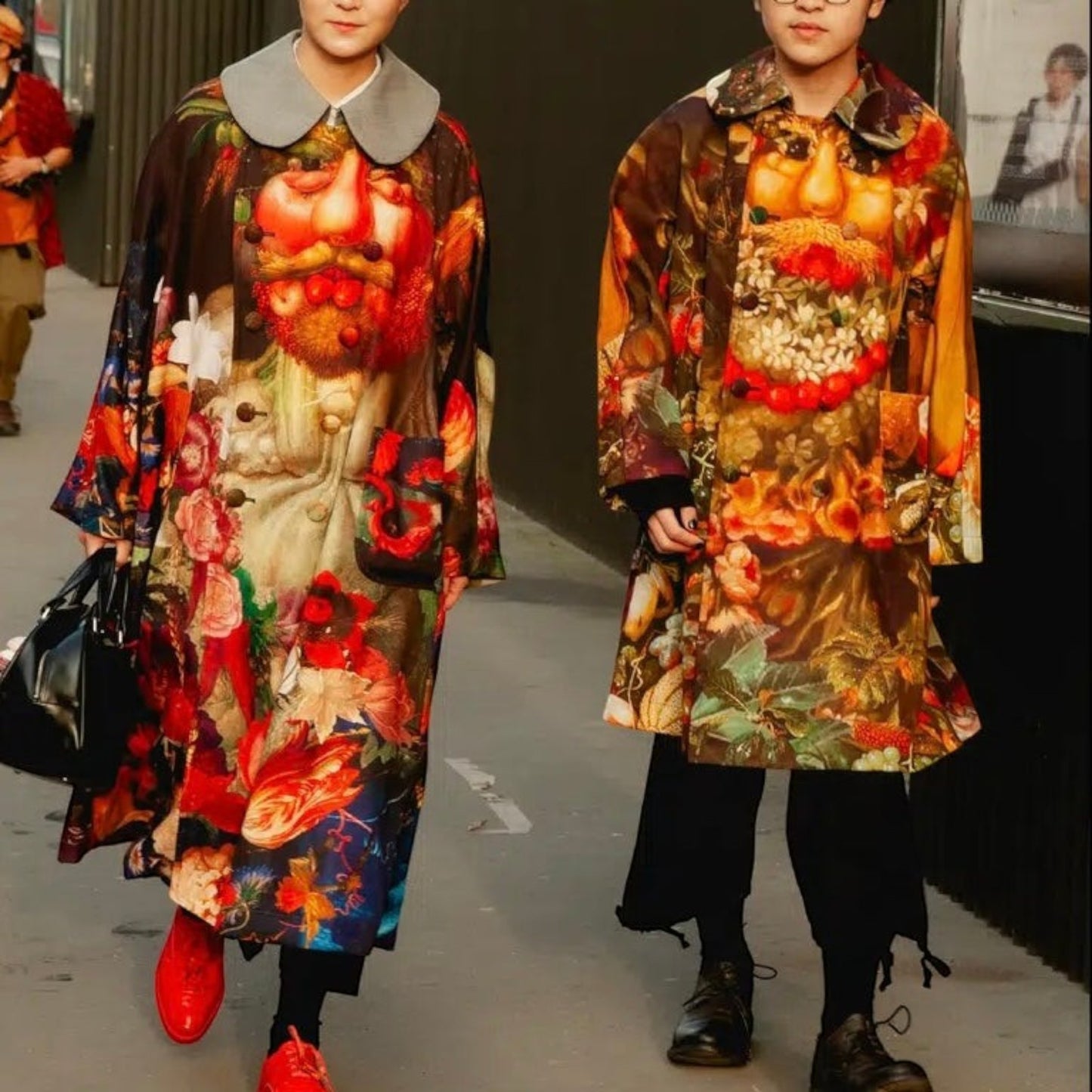 Comme des Garcons Inkjet Graphic Coat