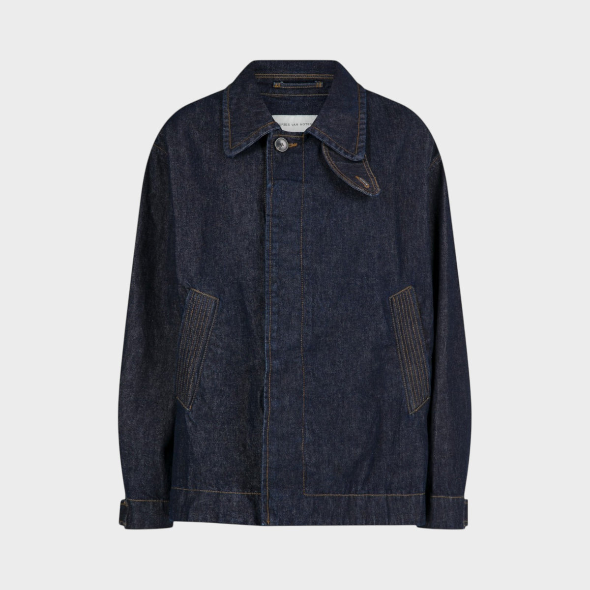 Dries Van Noten Varrick Oversized Denim Jacket