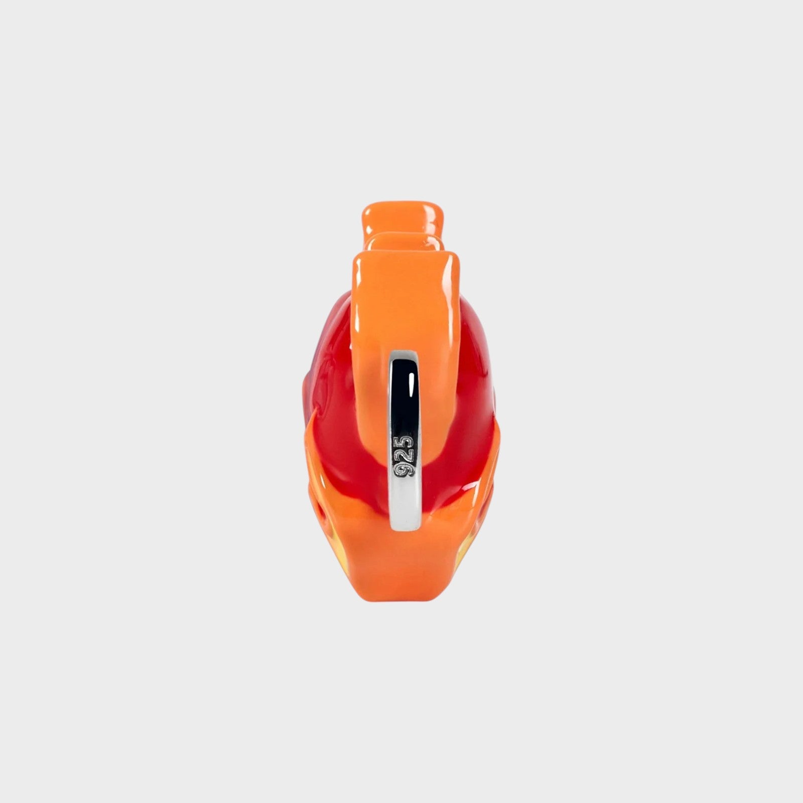 Poubel Heart-On-Fire Charm