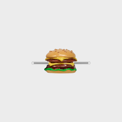 Poubel Double Cheese Burger Charm