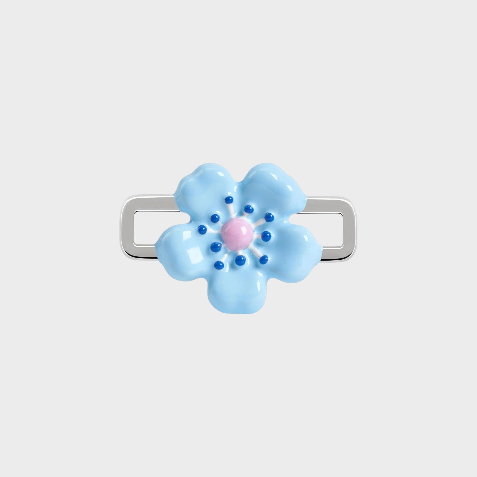 Poubel Blue Flower Charm